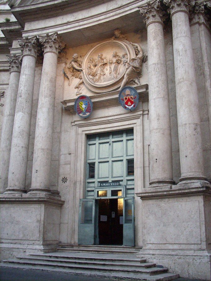 Giorgio Baglivi's tomb, San Marcello al Corso, Rome - 1.jpg